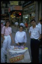 Book stall in Madrid's Puerta del Sol (CJM)