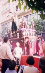 In a Holy Week procession